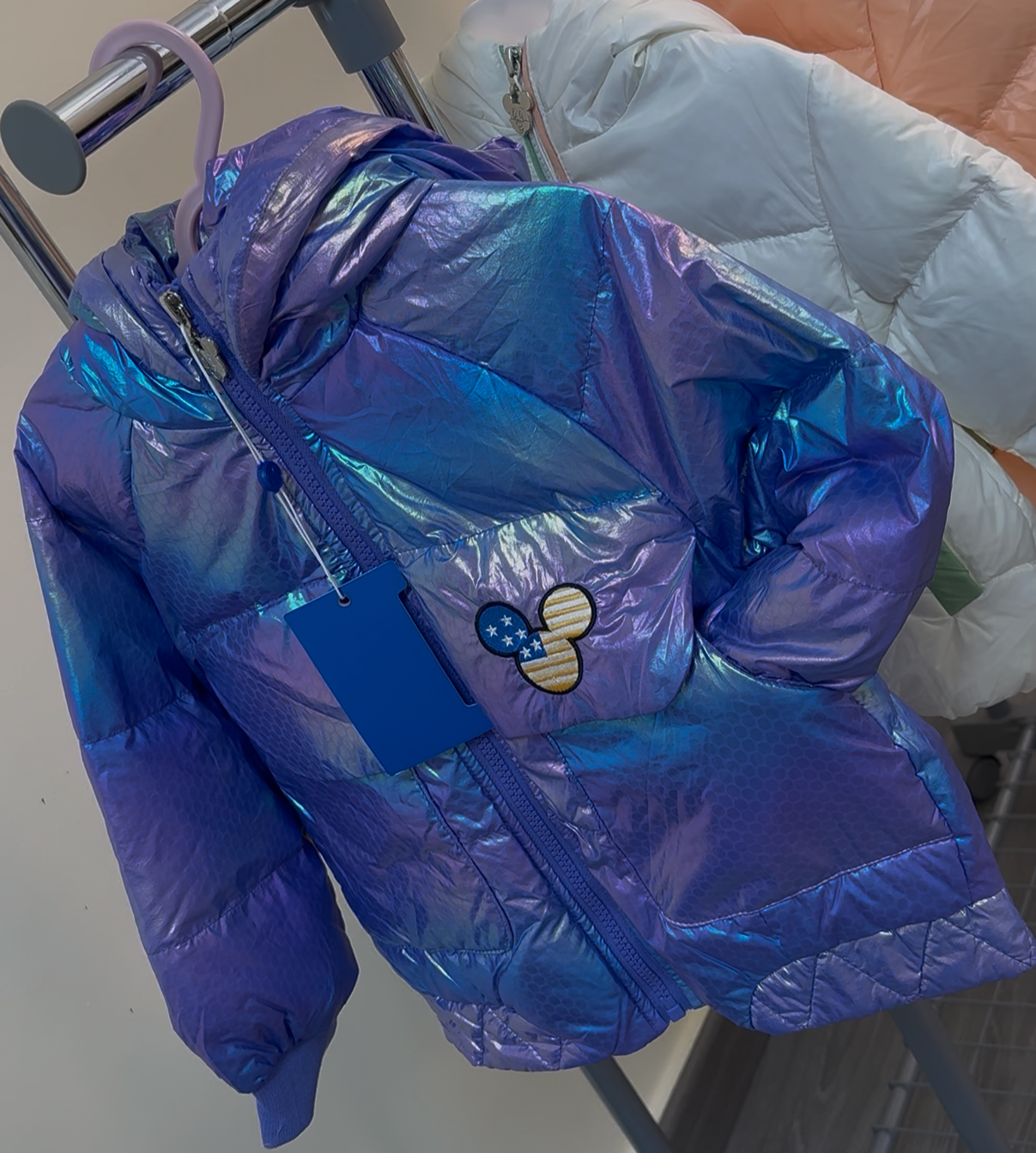 Mermaid unisex puffer jacket 1