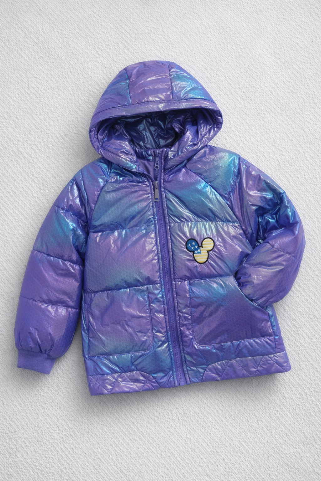 Mermaid unisex puffer jacket 1