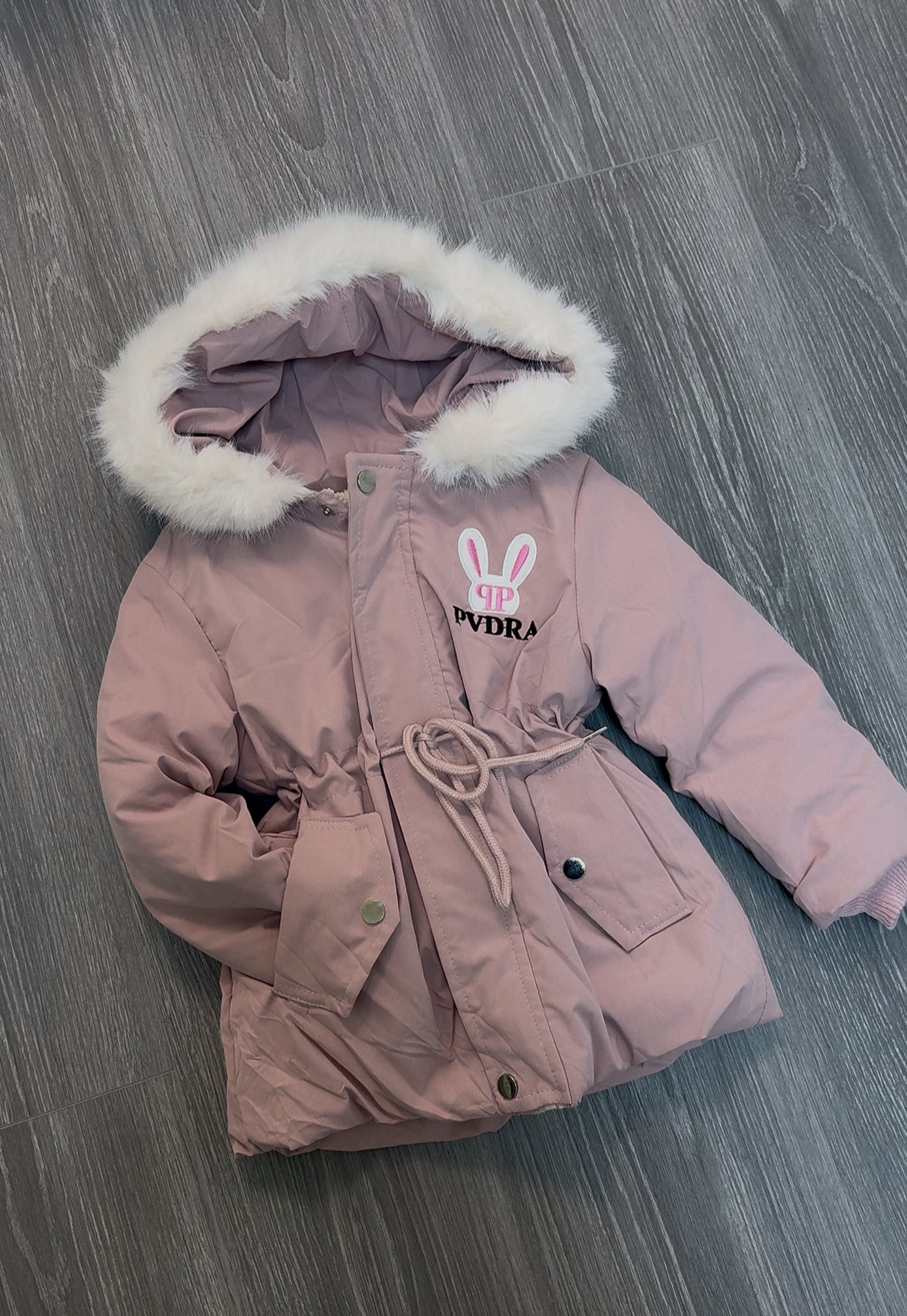 Baby pink jacket
