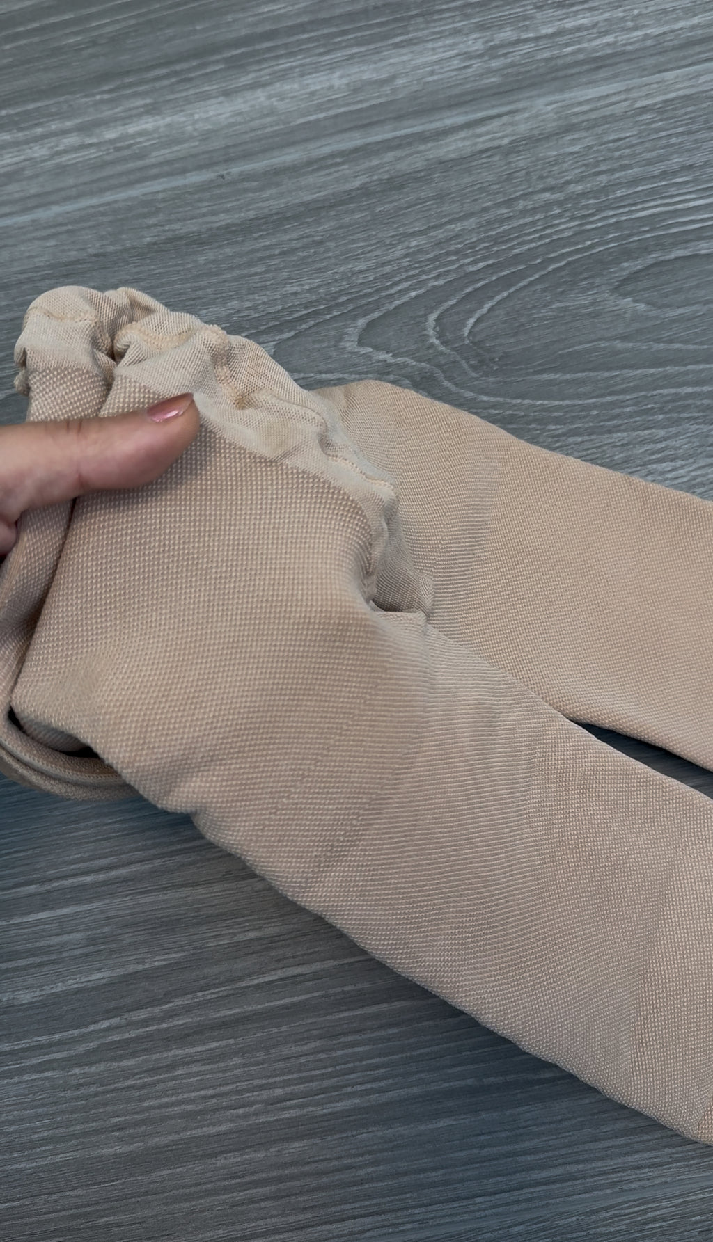 Skin color thermal tights