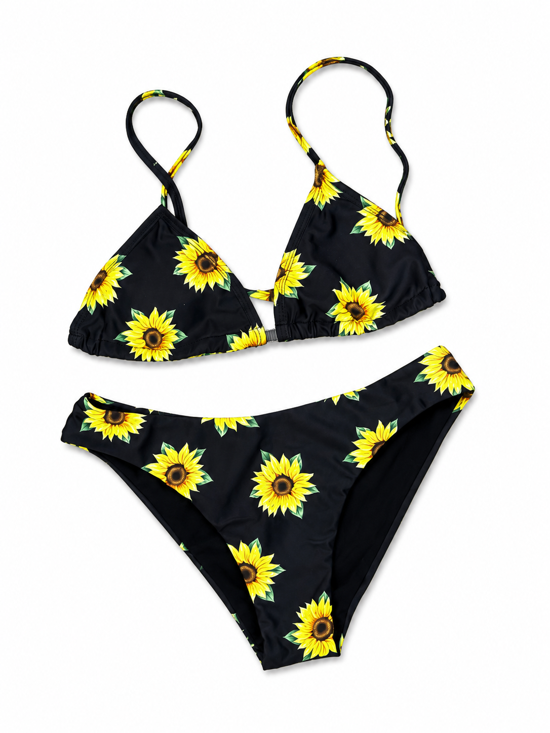 Black Sunflowers Set