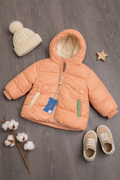 Peachy day puffer jacket 3