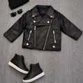 Fleeced Leather Jacket 1