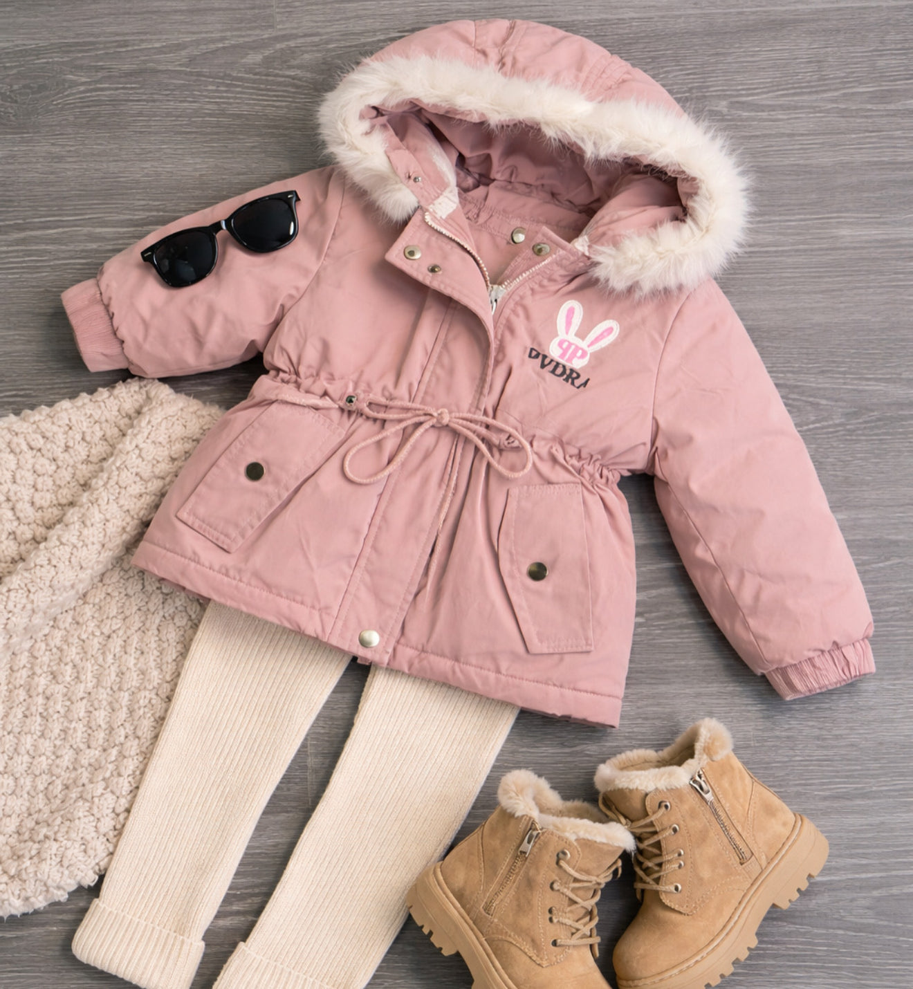 Baby pink jacket