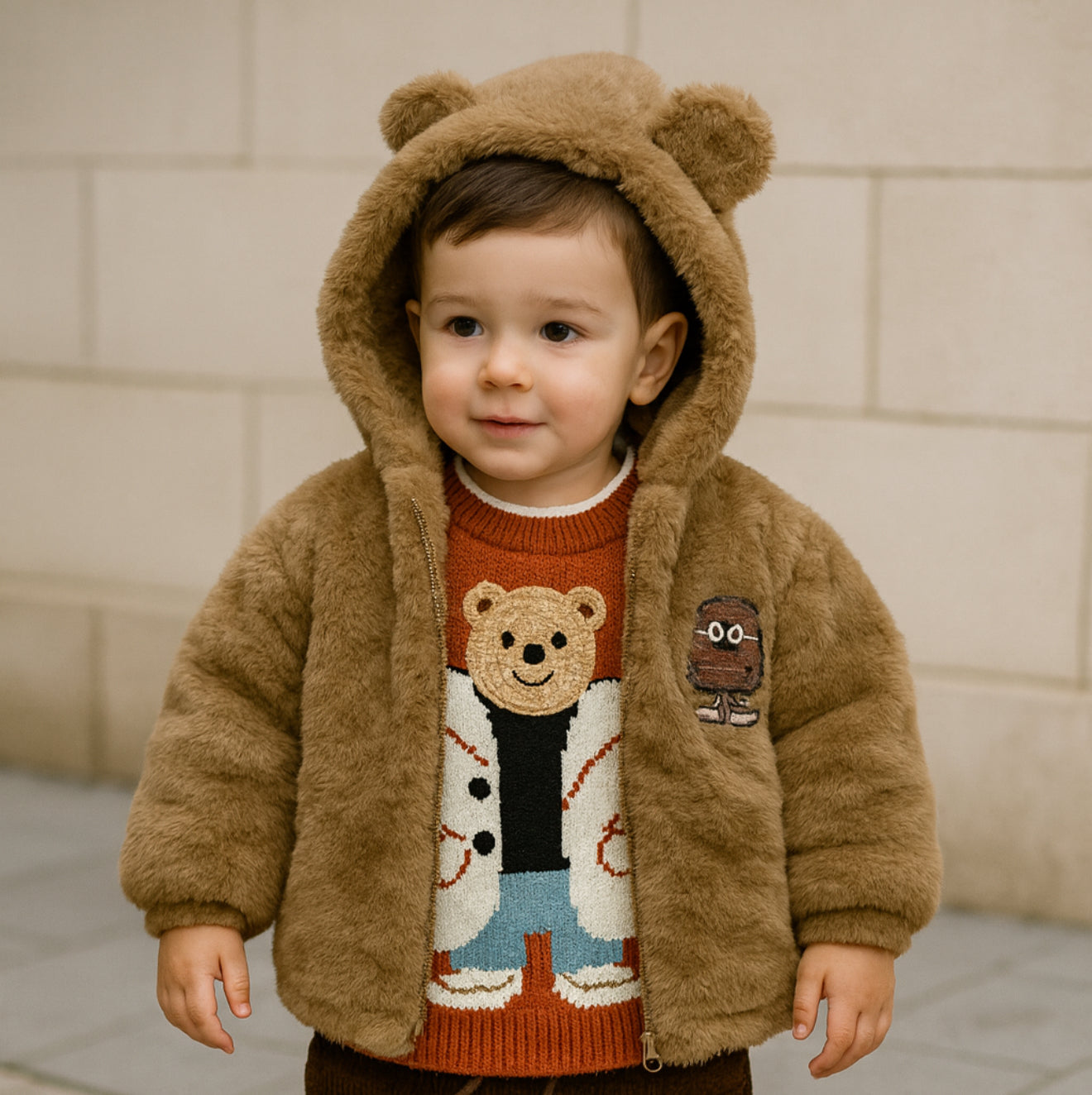 Furry Bear Jacket