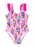The pink ice cream swimsuit