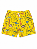 Yellow Dinosaur Swimsuit