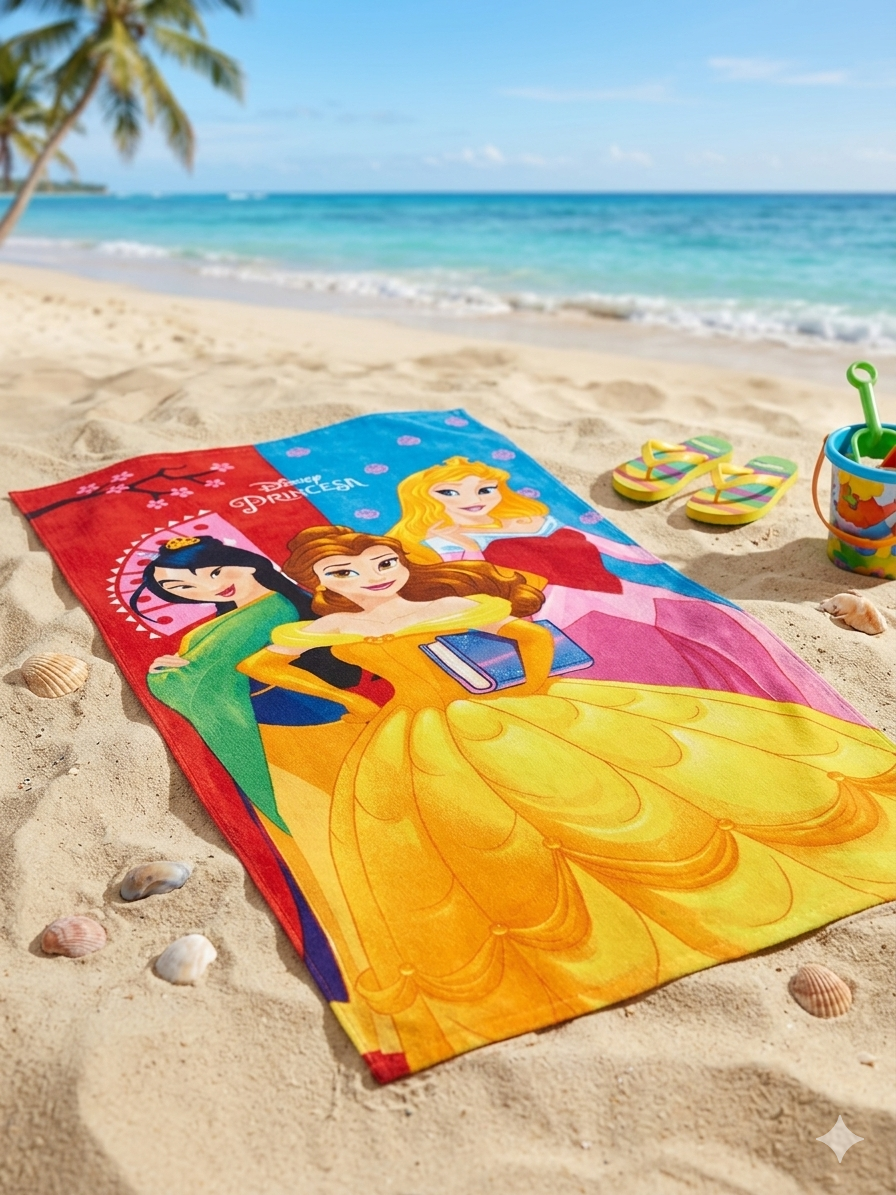 Princess Beach Towel