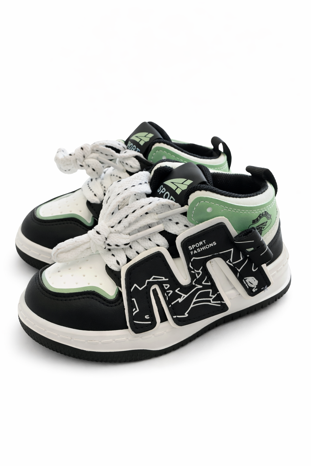 Green team shoes