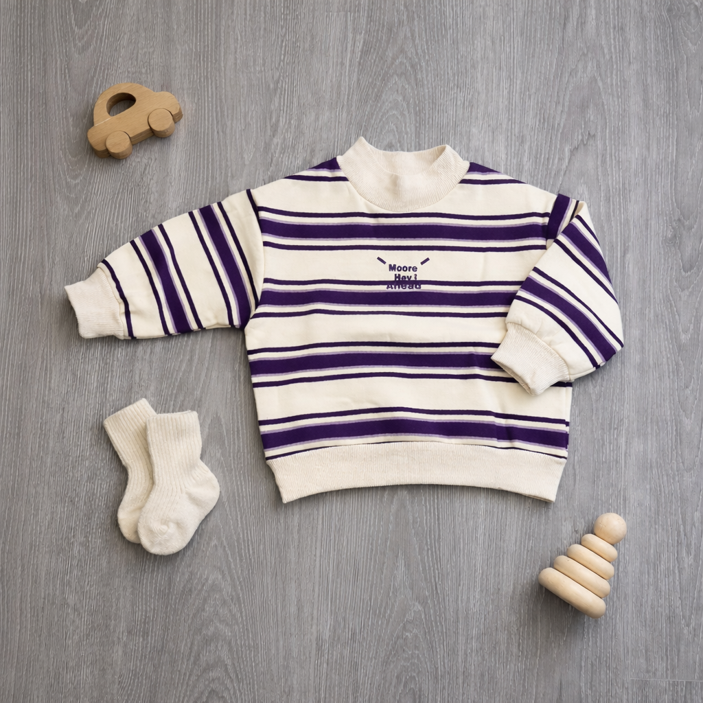 Striped Oversized unisex top