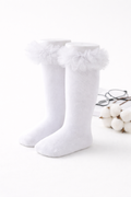 Baby Ruffle White Socks