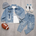 The Denim Big Boy Set