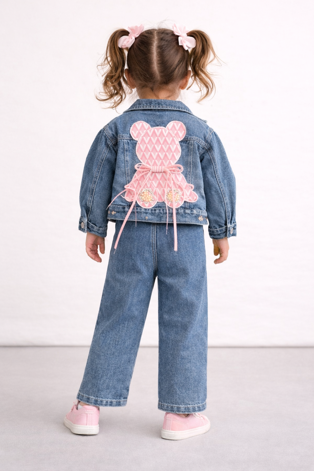 Pink Teddy Set